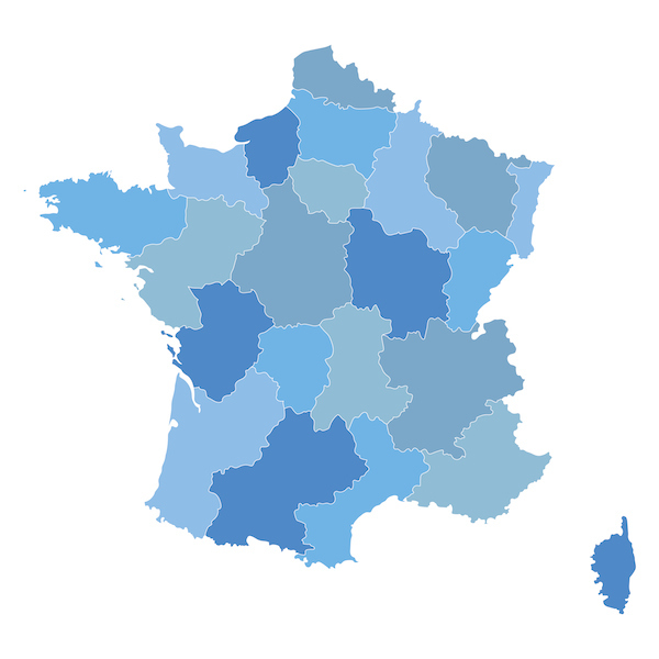 Image interactive - Les vols de voiture par région